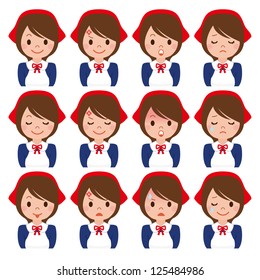 Expression of multiple Saleslady