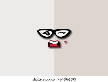 Expressive face 4