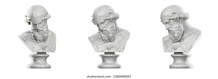 Exquisite 3D render of Dionysus Priapus in stunning detail
