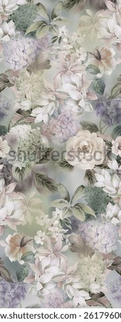Exquisite Hand Crafted Floral and Scrollwork Graphics