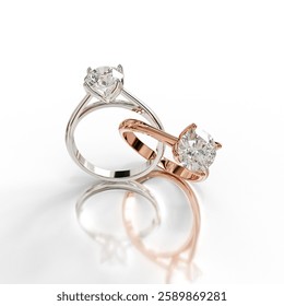 Exquisite solitaire ring crafted with a stunning gemstone, embodying simplicity, luxury, and everlasting charm.