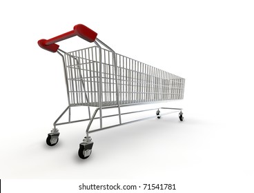 extra large shopping trolley