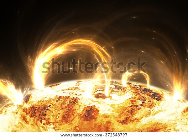 Extreme solar storm, solar\
flares