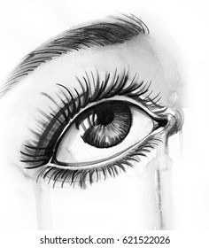 Eye Tear Stock Illustration 621522026 | Shutterstock