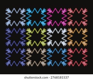 Eyecatching  Multicolorful  Design  For Digital Work  