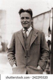 F. Scott Fitzgerald, (1896-1940) In 1928.