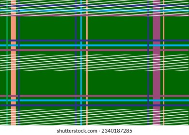 Fabric pattern line pattern, green background image.