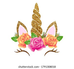 unicorn horn ears images stock photos vectors shutterstock