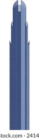 Facade view of moden building - skyscraper