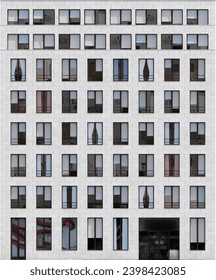 Facade view of modern building