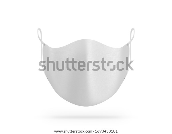 Download Face Mask Mockup Front View Isolated Stock Illustration 1690433101 PSD Mockup Templates