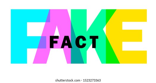 Fact Fake Hoax Fake News Facts Stock Illustration 1523273363 | Shutterstock