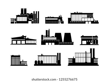 倉庫 シルエット のイラスト素材 画像 ベクター画像 Shutterstock