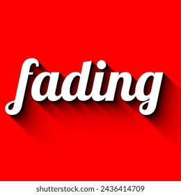 fading shadow effect design, shadow, fading