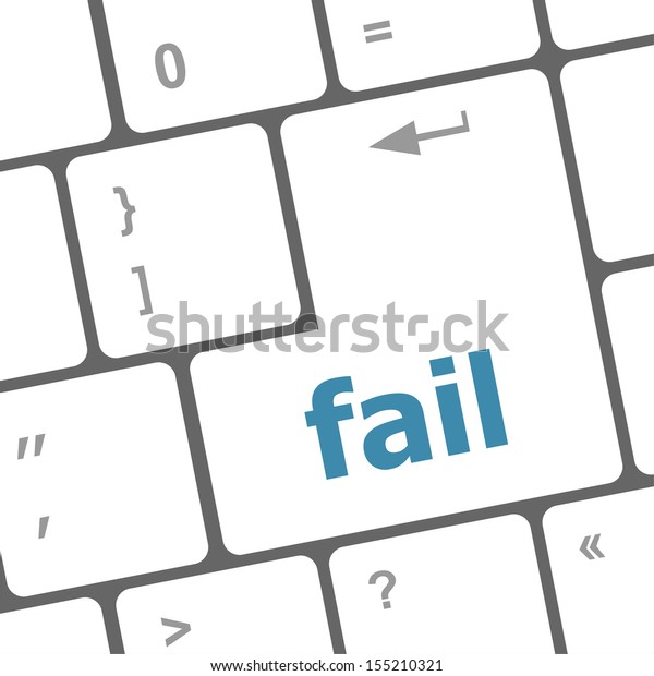 fail-word-on-key-showing-fail-stock-illustration-155210321