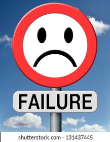 failure fail exam or attempt can be bad especially when failing ian important job task or in your study failing an exam. You feel frustrated and being a looser