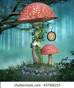 Fairy-mushroom Images, Stock Photos & Vectors | Shutterstock