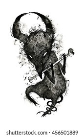 Fairy Tale Character Trolls Old Tree Stock Illustration 456501889 ...