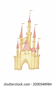 シンデレラ城 イラスト の画像 写真素材 ベクター画像 Shutterstock