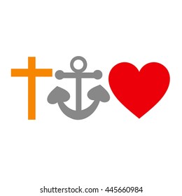 180 Faith Hope Love Anchor Images, Stock Photos & Vectors | Shutterstock