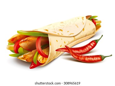 Fajitas Illustration