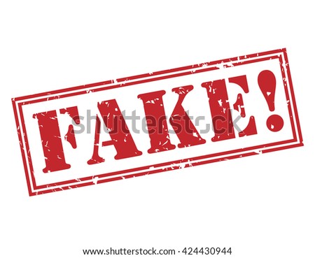 fake! stamp