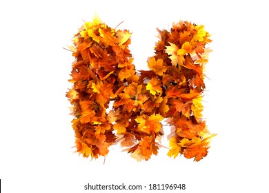 Fall Alphabet Letter M Stock Illustration 181196948 | Shutterstock