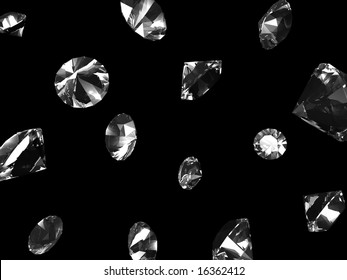 Falling Diamonds