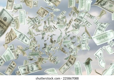 Money Fall From The Sky Images Stock Photos Vectors Shutterstock