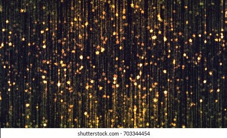 Falling Stars Abstract Background