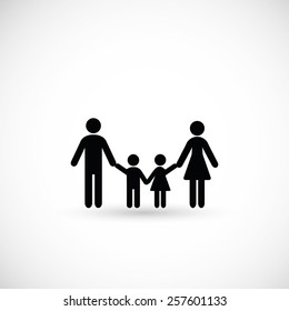 Family Stock Illustration 257601133 | Shutterstock