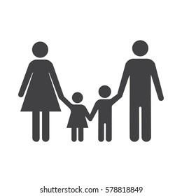Similar Images, Stock Photos & Vectors of family Icon - 422738935