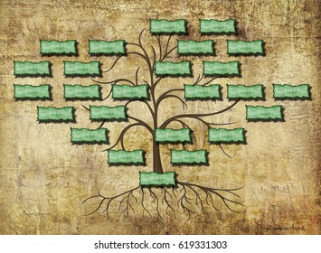 Family Tree Illustration Stock Illustration 619331303 | Shutterstock