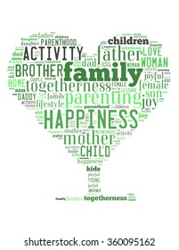 Family Tree Word Cloud Concept On Stock Illustration 360095162 ...