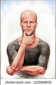 Famous Actor Jason Statham