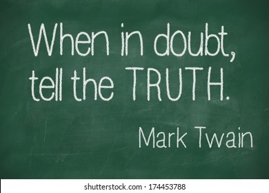 Famous Mark Twain Quote 