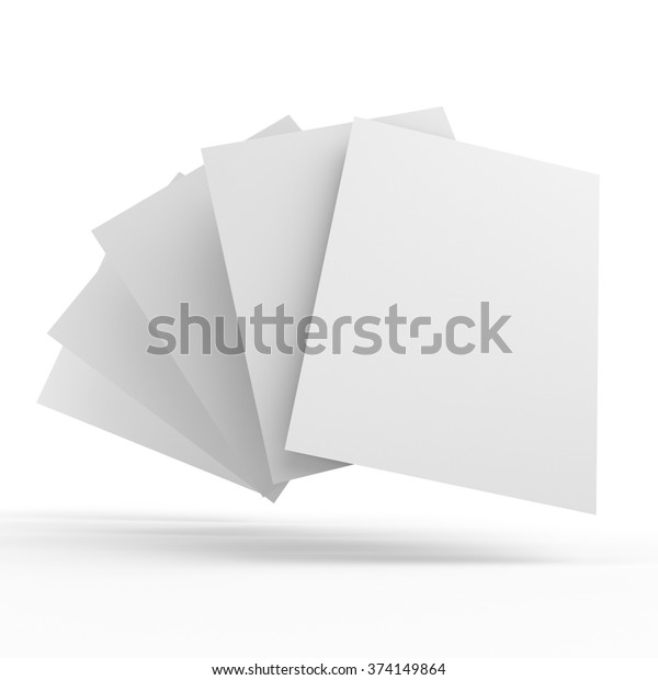 Fan Leaflets Cards A4 Format Stock Illustration 374149864 | Shutterstock