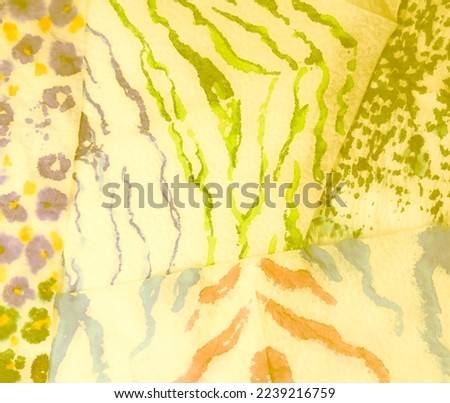 Fancy Abstract Splash. Dirty Art Painting. Watercolor Print. Aquarelle Texture. Brushed Banner. Multicolor Splash Banner. Tie Dye Print. Autumn Wet Art Print. Orange Tie Dye Grange.