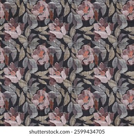 fancy allover pattern seamless floral pattern new digital print textile design