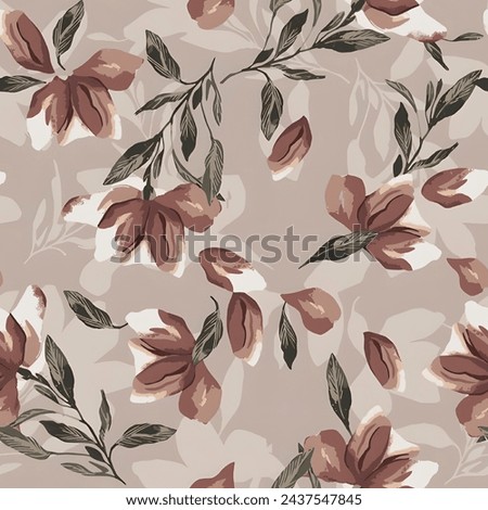 fancy allover pattern seamless floral pattern new digital print textile design
