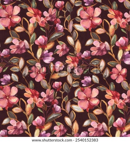 fancy allover pattern seamless floral pattern new digital print textile design