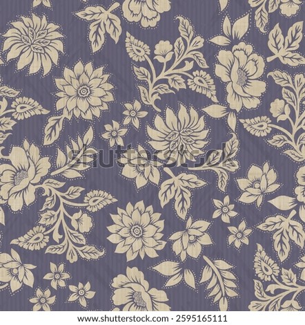 fancy allover pattern seamless floral pattern new digital print textile design