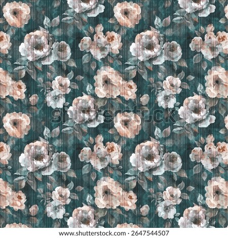 fancy allover pattern seamless floral pattern new digital print textile design