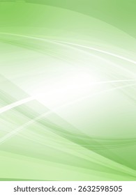 Fantastic image of wave pattern abstract background_light green