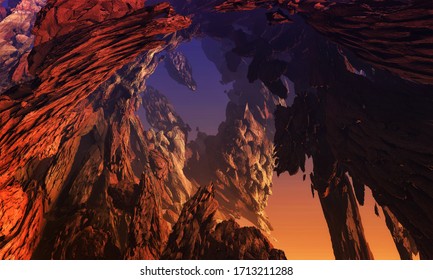 岩場 夜 のイラスト素材 画像 ベクター画像 Shutterstock