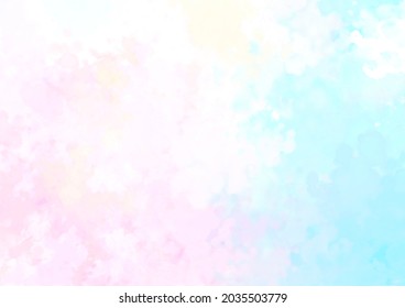 Fantastic Light Blue Watercolor Texture Background