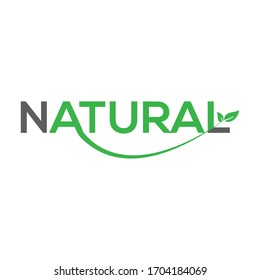 Fantastic Natural Logo Design Concept Stock Illustration 1704184069 ...