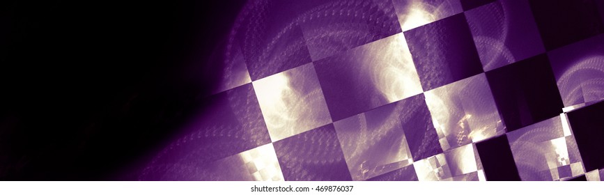 Fantastic unusual abstract background with complex geometric pattern