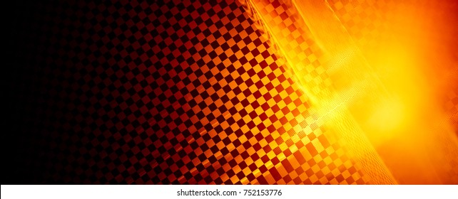 Fantastic unusual abstract background with complex geometric pattern