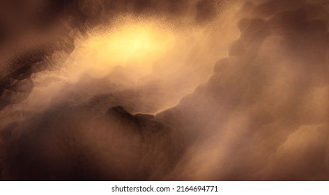 Fantasy background sparkling fantasy clouds and golden brown gradient graphics decorated and light   For Banners  Ads  Games  Websites  Artwork  Scenes  Summer  Night  Products